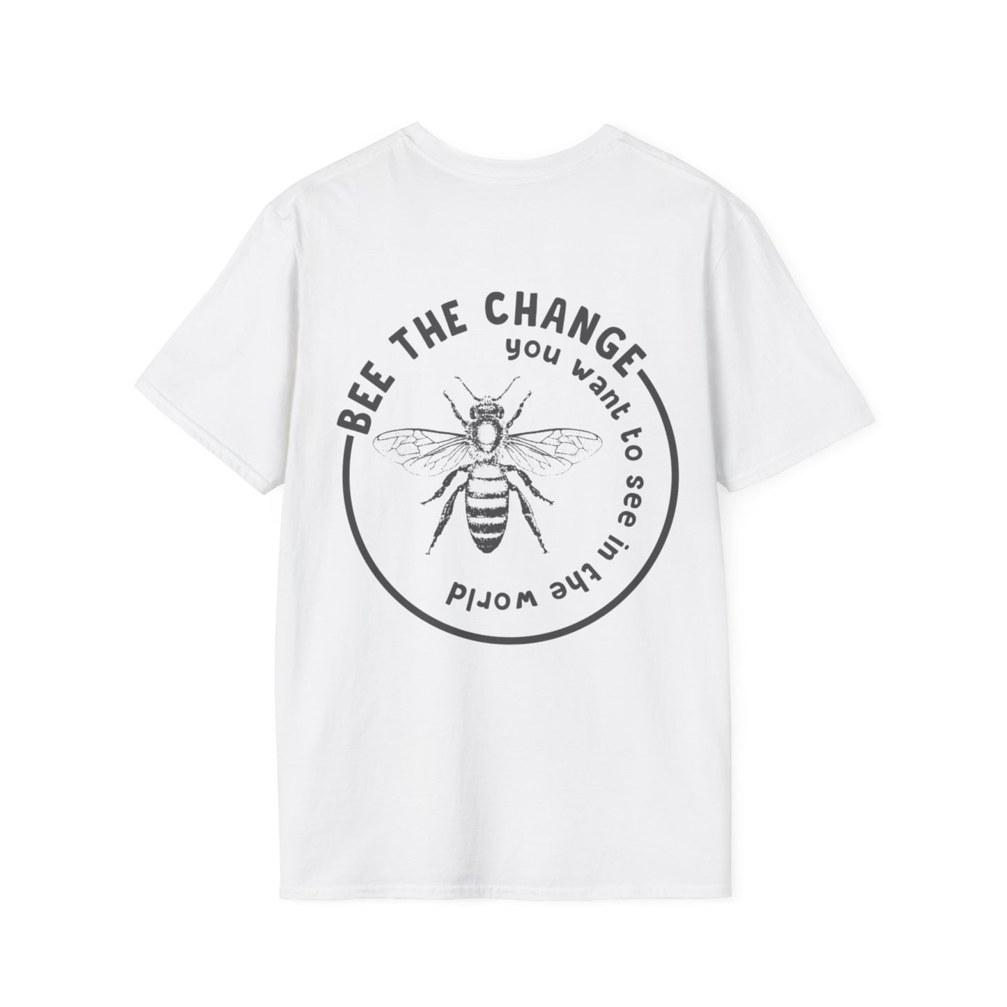 BEE THE CHANGE T-SHIRT with LOGO