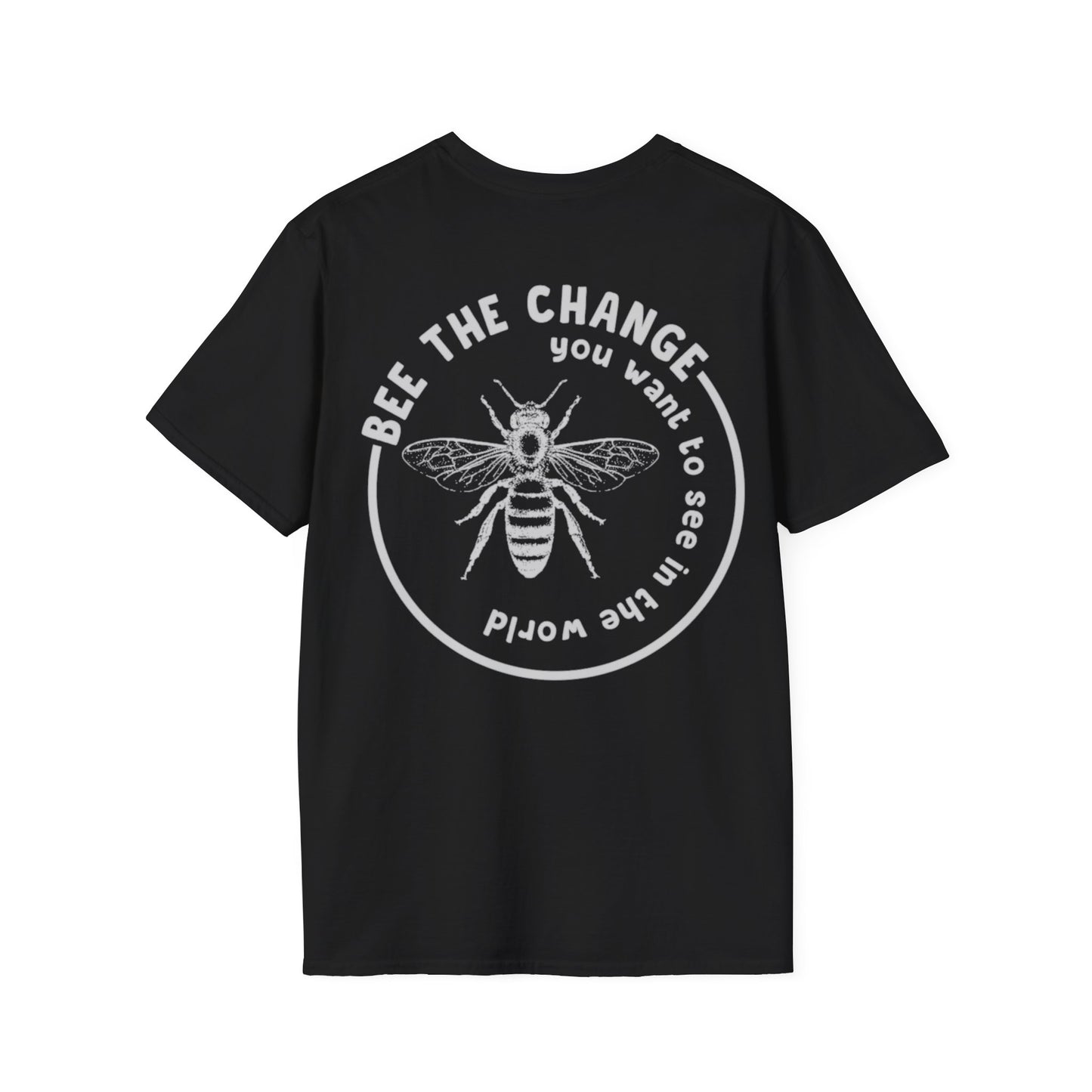 BEE THE CHANGE T-SHIRT with LOGO