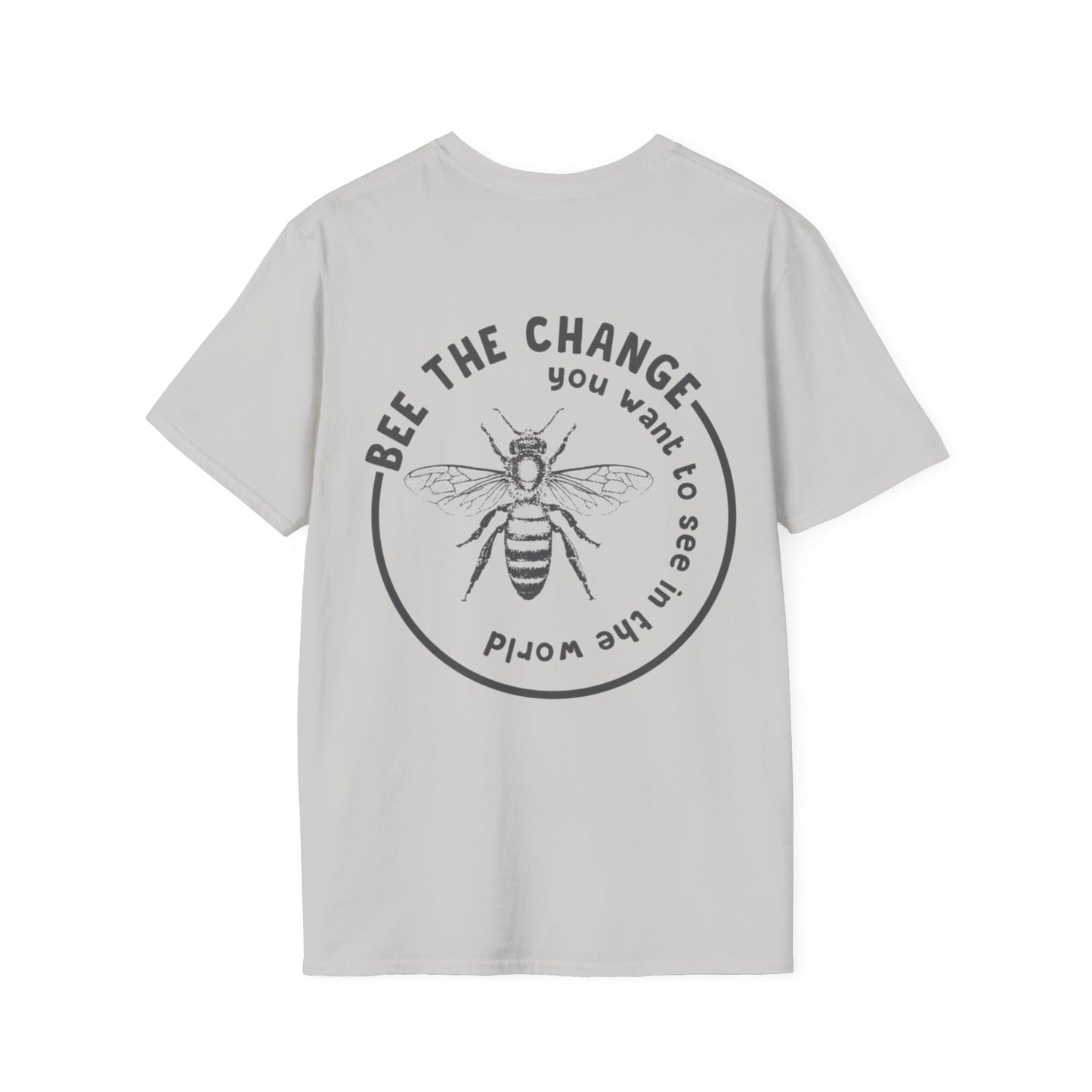 BEE THE CHANGE T-SHIRT with LOGO