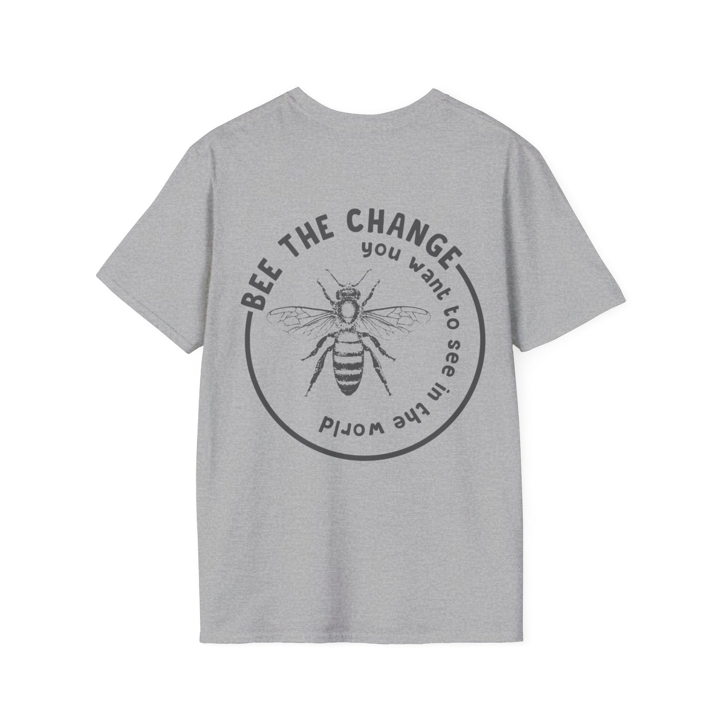 BEE THE CHANGE T-SHIRT with LOGO