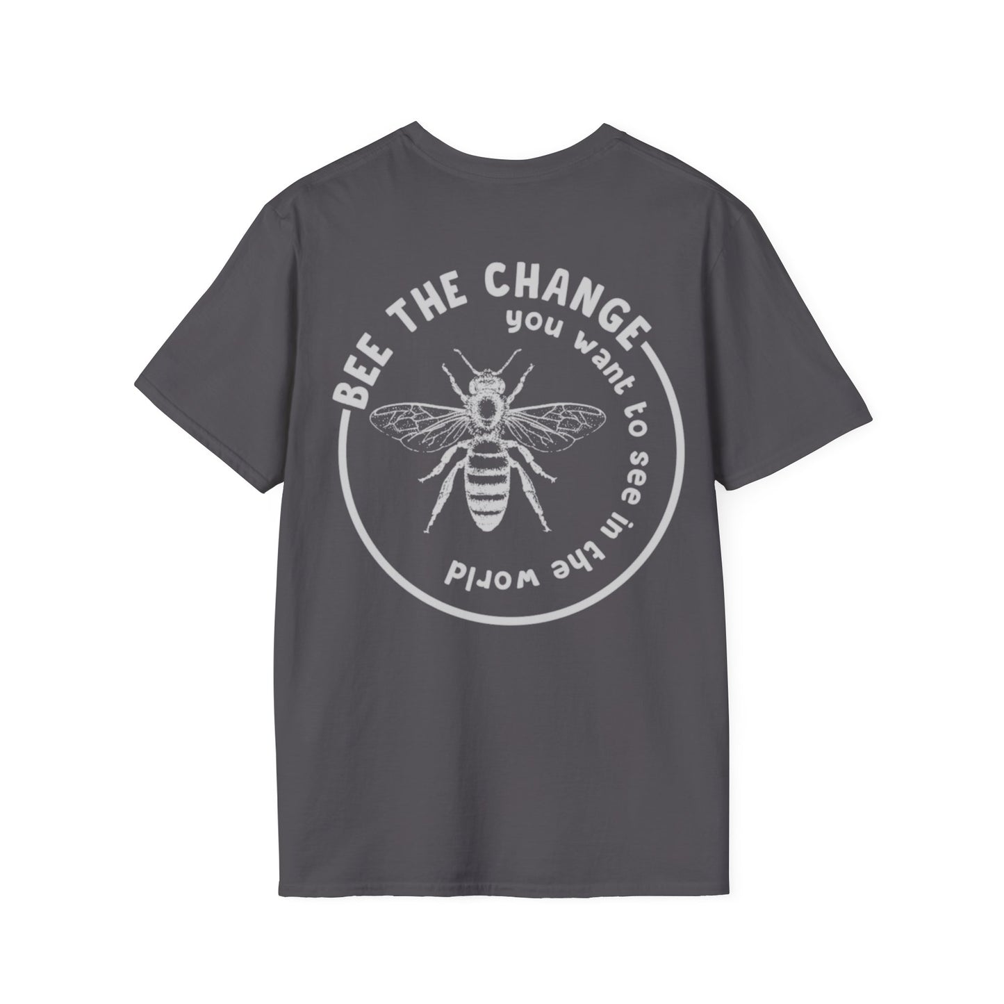 BEE THE CHANGE T-SHIRT with LOGO