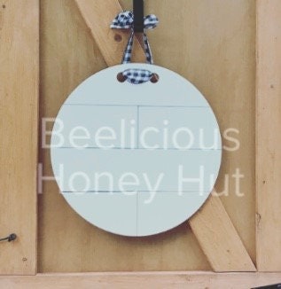 16" x 16" Circle Backer with Shiplap Template Digital SVG Files Instant Download Laser Cutting