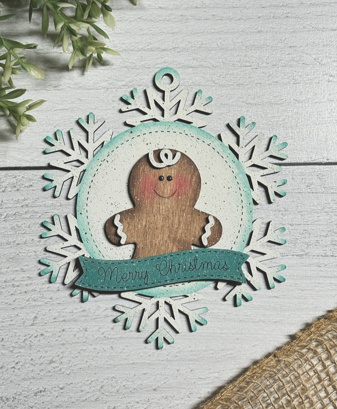 Snowflake and Friends - Wood Blank Set