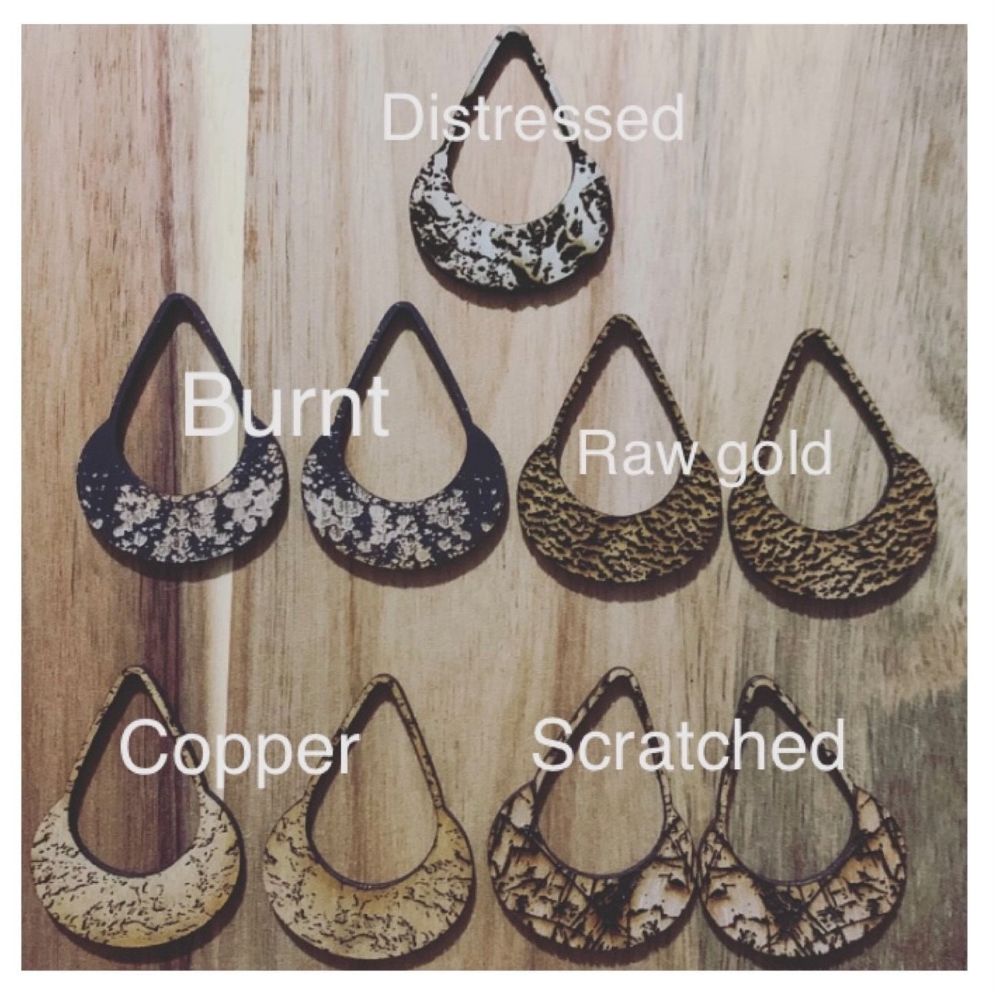 10 Swoop Metal Texture Earring File! Optional 2 n 1, Pattern, Distressed, Dangle, Wedding, Gift, Friend, Digital File Template SVG Bundle